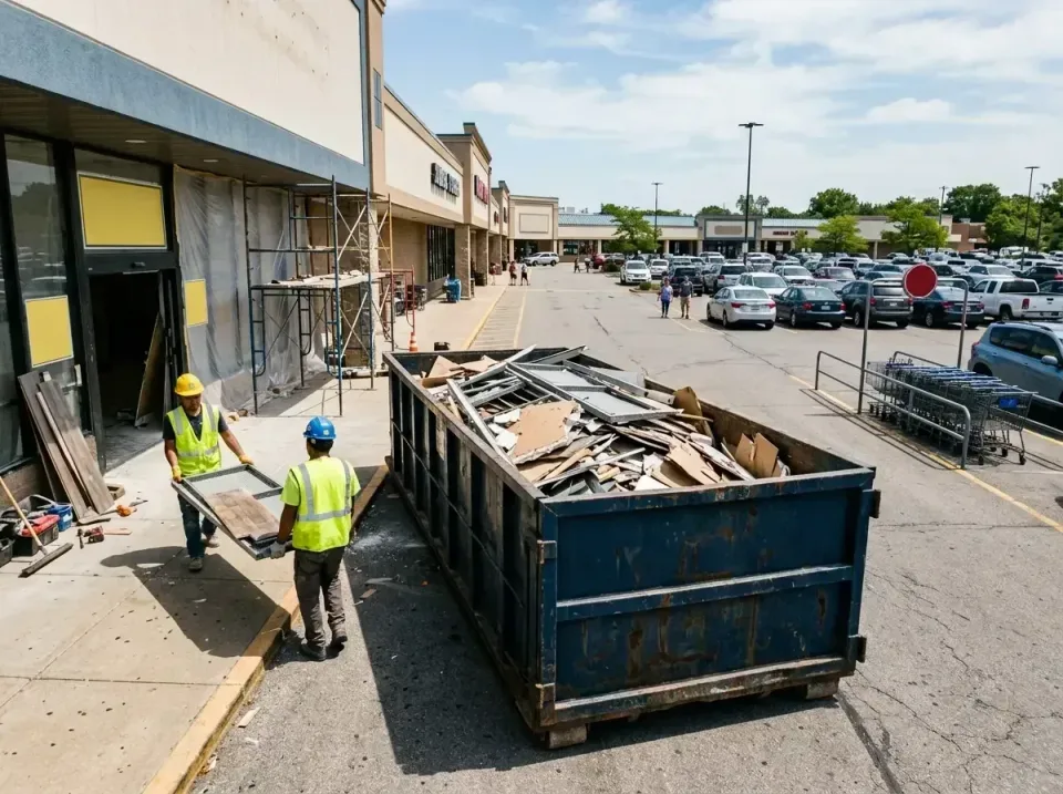 retail-store-renovation-debris-003 — frequently asked questions, Roll-off Dumpster Rentals in Liberty Lake, WA
